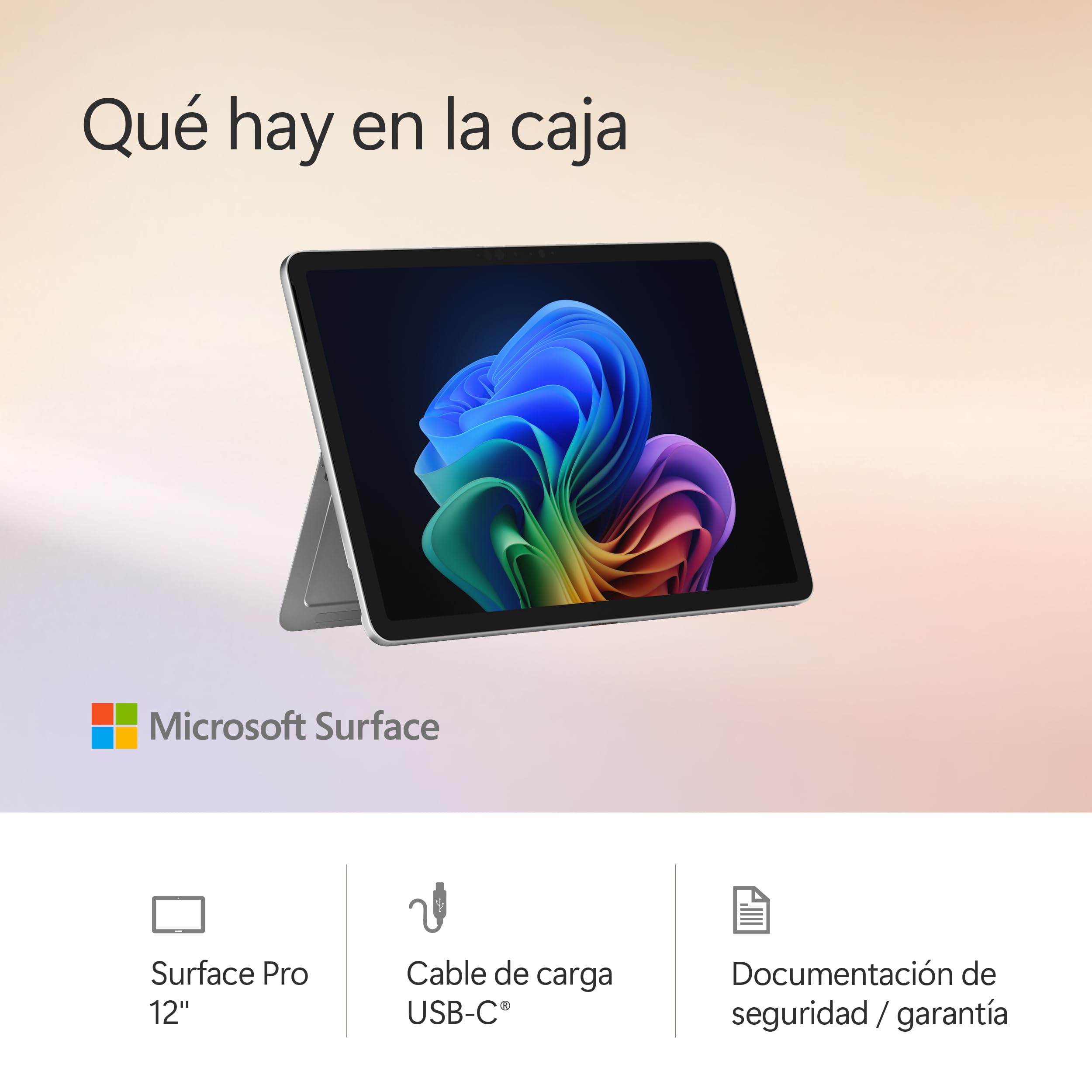 Microsoft Surface Pro | Copilot+ PC | Pantalla táctil LCD 12